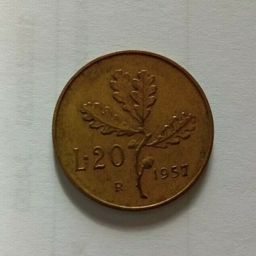 Moneta lire 1957 1 - 1957,