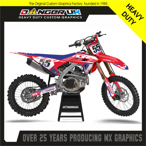 Grafica honda crf 250 450cc - honda, 250-450cc