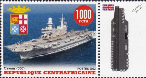 Francobollo nave guerra - francobollo, da