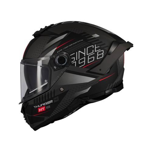 Casco moto thunder lumin - casco, mt
