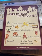 LA BIBLIOTECA FANTASTICA 12° Volume Fabbri Editori 2^edizione rilegato con sovr