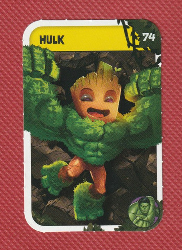 Carte rare jaune 74 hulk - 💖,