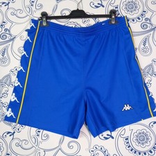 KAPPA GARA PANTALONCINI CORTI OFFICIAL PRO EQUIPMENT TG L BLU MADE IN ITALY SPOR