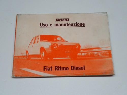 Fiat ritmo diesel manuale - ritmo,