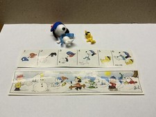 SNOOPY E WOODSTOCK PEANUTS 2 CON CARTINA KINDER FERRERO KOO 55