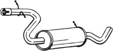 150 silenziatore centrale - silenziatore,