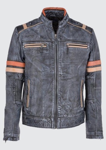 Retro giacca vera pelle - 2,,