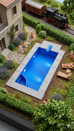 Grossa piscina interrata - grossa,