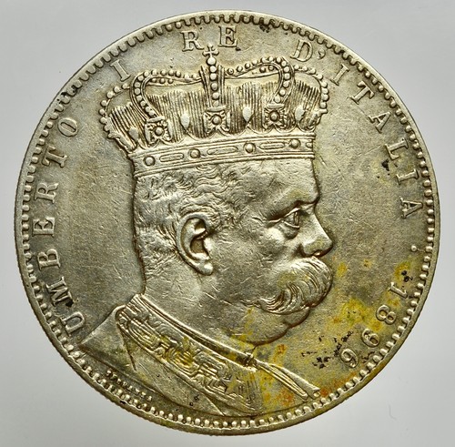 Eritrea umberto 1890 1896 - i, 1890-1896