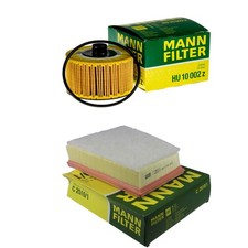 MANN-FILTER Filtro Olio Filtro Aria Per Renault Kangoo Grand KW0 1 1.2 TCe 115