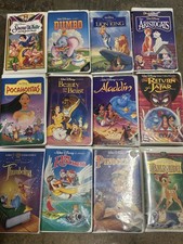 Vintage Disney VHS Lot 12