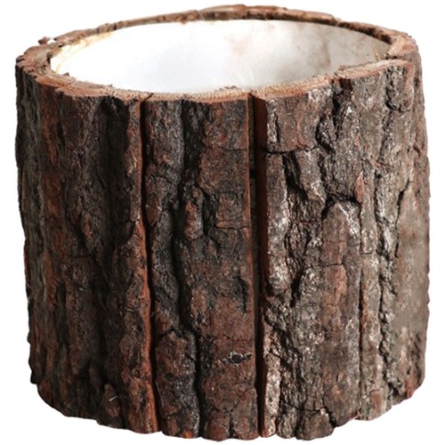 Vaso fiori legno - di,