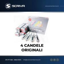 4 CANDELE ORIGINALI NGK LASER IRIDIUM FIAT GRANDE PUNTO 500 PUNTO 1.4 ABARTH