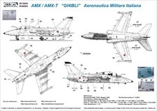 decals 1:72 italian AMX