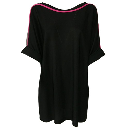 Maxi maglia donna nero - , viscosa