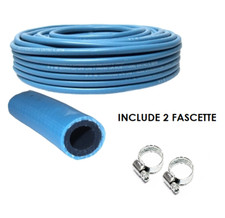 TUBO GAS BOMBOLA GPL IN GOMMA X CUCINA CON 2 FASCETTE IN OMAGGIO PREZZO AL METRO