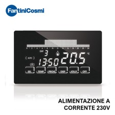 CH193 Cronotermostato ultrapiatto touch-screen con programmazione settimanale a 