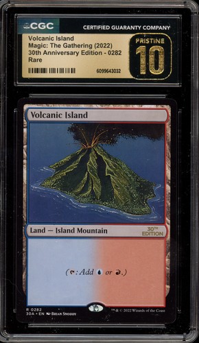 Magic mtg volcanic island - magic,