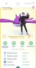 Pokémon account l72 - pokémon, go
