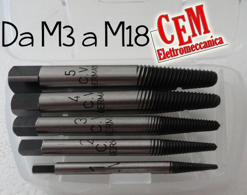 Set estrattori conici - 5,