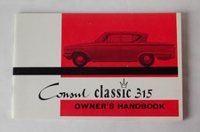 CONSUL CLASSIC 315 MANUALE