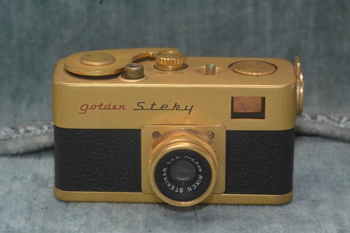 Steky golden microcamera - golden,,