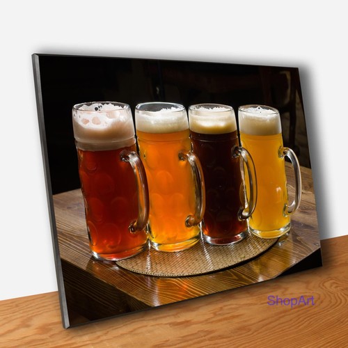 Quadro pannello birra rossa - quadro,