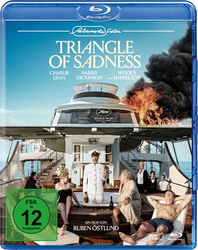 Triangle sadness blu - sadness, blu-ray