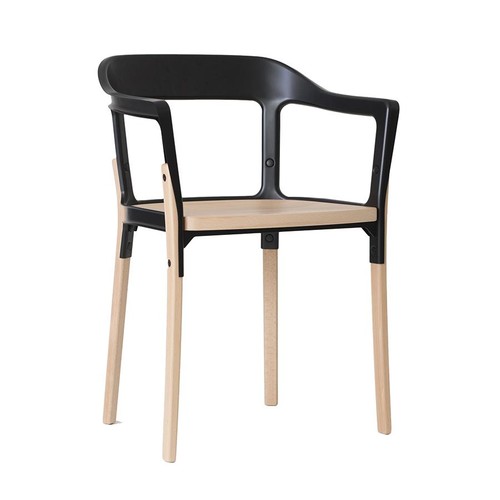 Magis sedia steelwood - sedia, chair