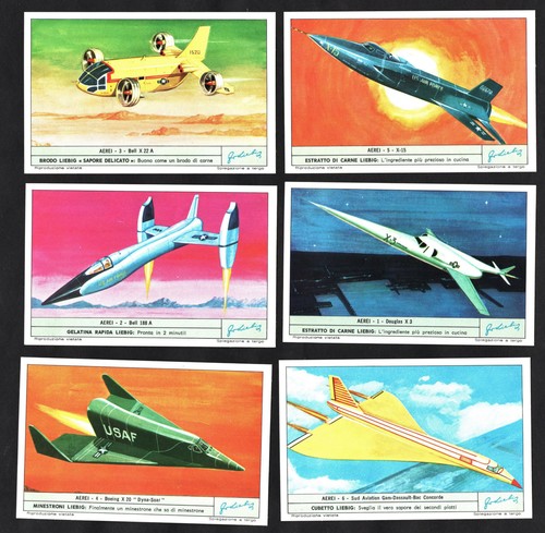 Modern aircraft liebig card - liebig,