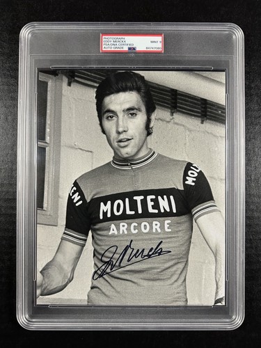 Eddy merckx autografo auto - autografo,