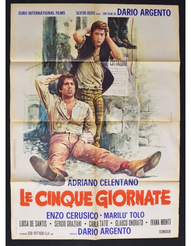Manifesto cinque giornate - le,