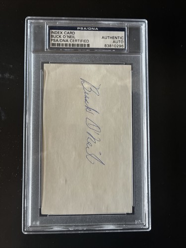 Buck neil psa dna - buck, o'neil