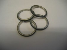 HONDA CB 400/4 CB400 F 1/2 400 QUATTRO GUARNIZIONI SCARICO X4