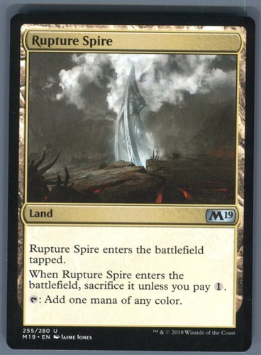 Core set 2019 rupture - 2019, spire