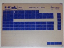 Microfiche catalogo ricambi - catalogo,