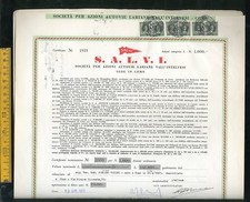 Certificato Azionario Azione