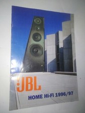 Catalogo JBL HOME HI FI 1996/97 art. 0060 manuale TLX, LX, L, HP, TI, FLIX, HT