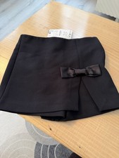 Gonna Zara bambina nera fiocco