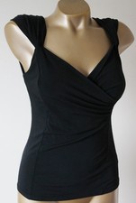 Top elasticizzato Oasis nero