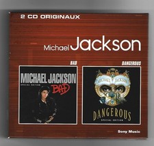 MICHAEL JACKSON NO PROMO CD BAD DANGEROUS BOXSET COFFRET  FRENCH MARKET