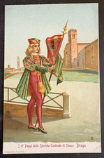 vtg postcard art Paggi delle