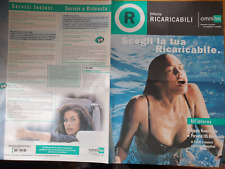 Piano tariffario originale omnitel con Megan Gale cm. 58x42