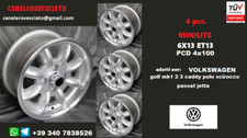 4 Cerchi Minilite 6j 13 4x100