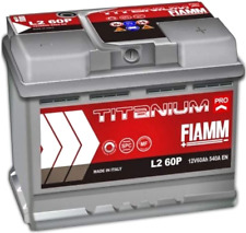 BATTERIA AUTO 60AH FIAMM L2 60P TITANIUM PRO SPUNTO 540A 242x175x190