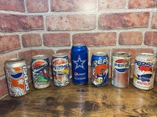 Lattine PEPSI vintage per lo