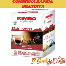 100 150 200 Capsule Nespresso KIMBO - Miscele: Pompei Capri Amalfi Decaffeinato