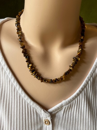 Collana occhio tigre - collana,
