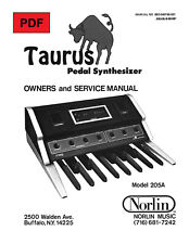 Moog Taurus Service Manual