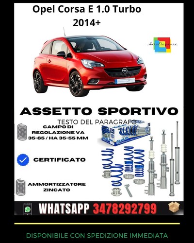 Assetto sportivo adatto - 🔥assetto,